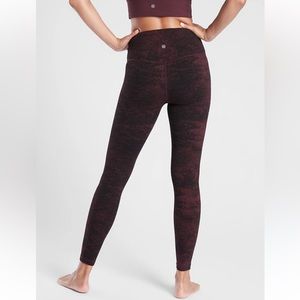 Athleta Elation Glades 7/8 Legging - Antique Burgundy